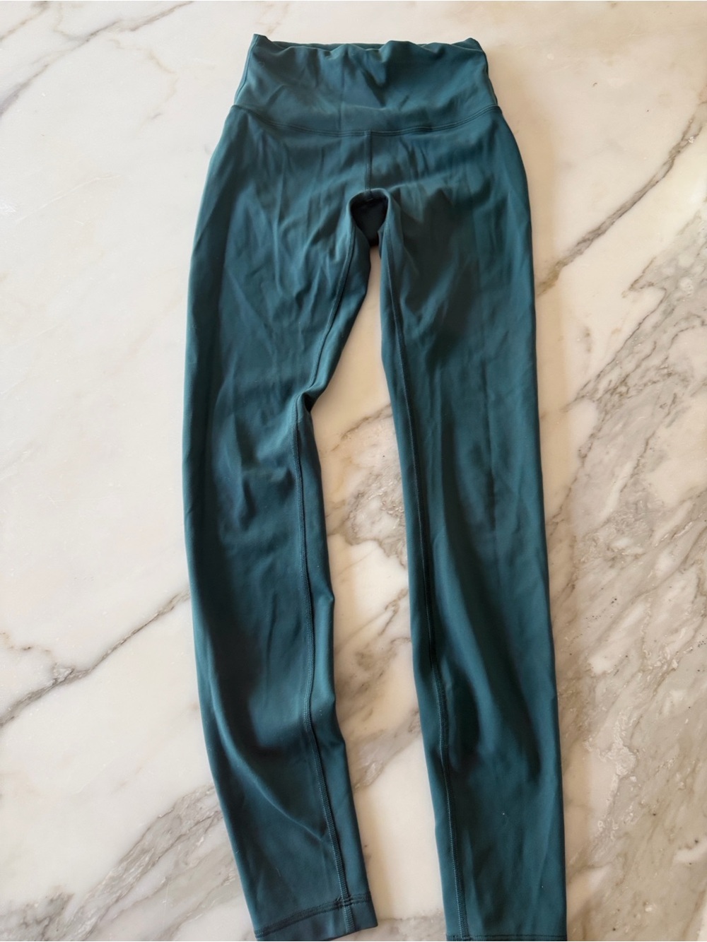 Lululemon High-Waist Leggings - Teal size 4